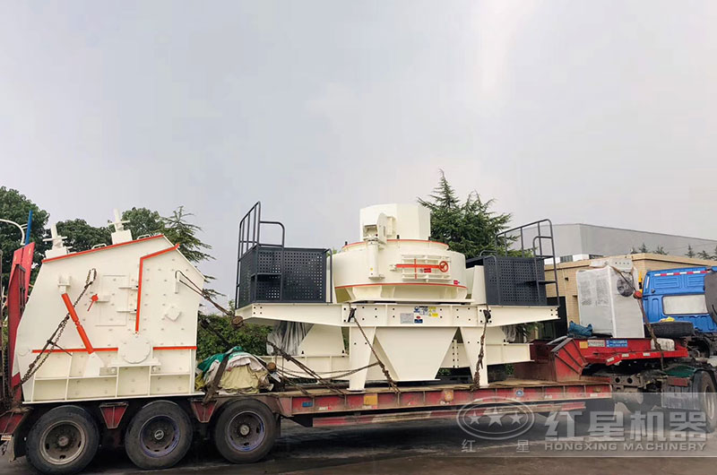紅星固定式破碎機發(fā)往山東 紅星固定式破碎機發(fā)往山東