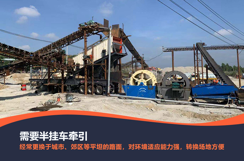 輪胎式移動(dòng)制砂站 輪胎式移動(dòng)制砂站