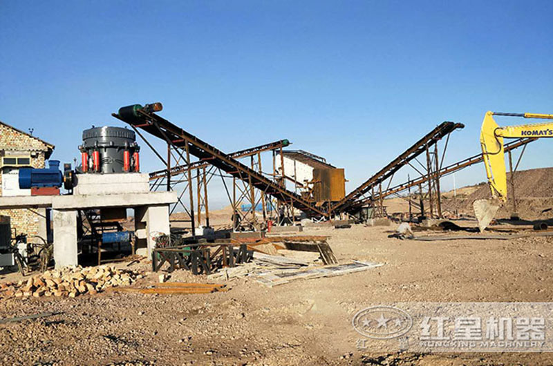 固定的建筑垃圾破碎現(xiàn)場 固定的建筑垃圾破碎現(xiàn)場