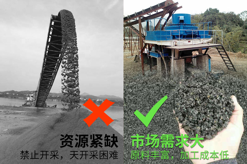 人工砂石骨料市場(chǎng)需求大 人工砂石骨料市場(chǎng)需求大