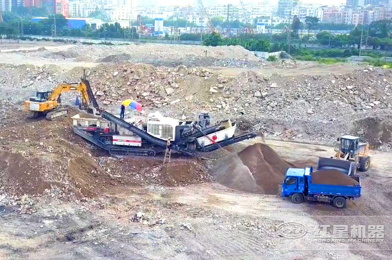 江蘇客戶移動(dòng)式混凝土廢料處理