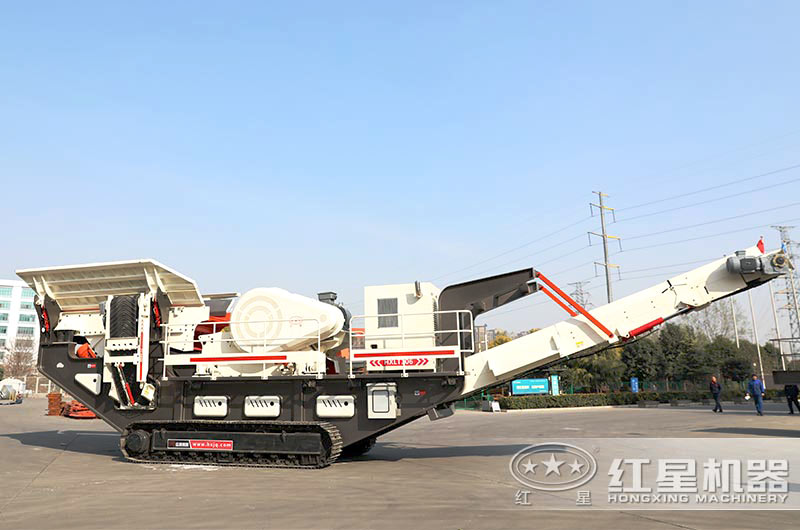 履帶式建筑垃圾破碎站 履帶式建筑垃圾破碎站