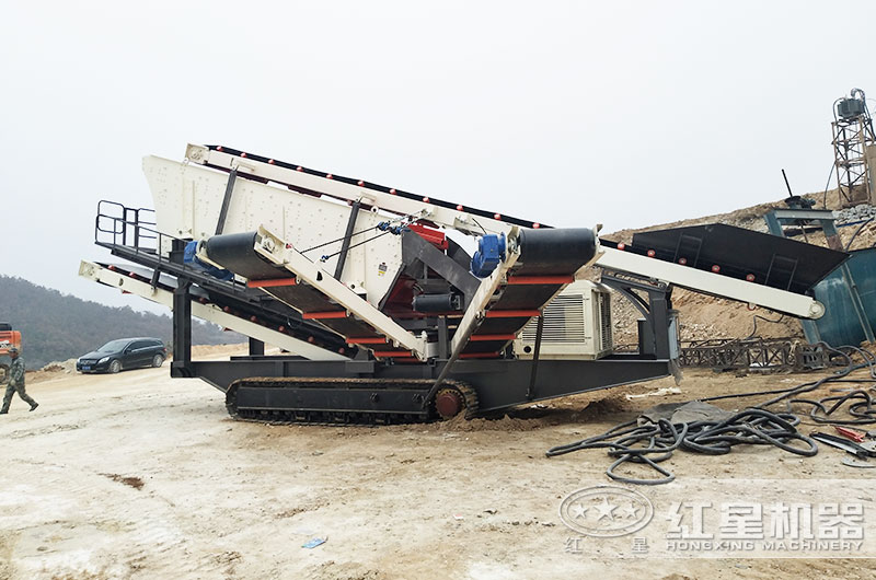 新型履帶式移動制砂機設(shè)備 新型履帶式移動制砂機設(shè)備