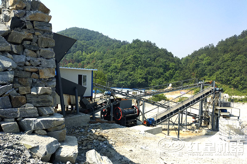 固定式建筑垃圾破碎現(xiàn)場 固定式建筑垃圾破碎現(xiàn)場